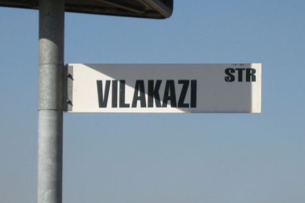 Signpost for Vilakazi Street