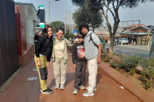 Picture of vehicle on  game drive for Soweto & Park Tour